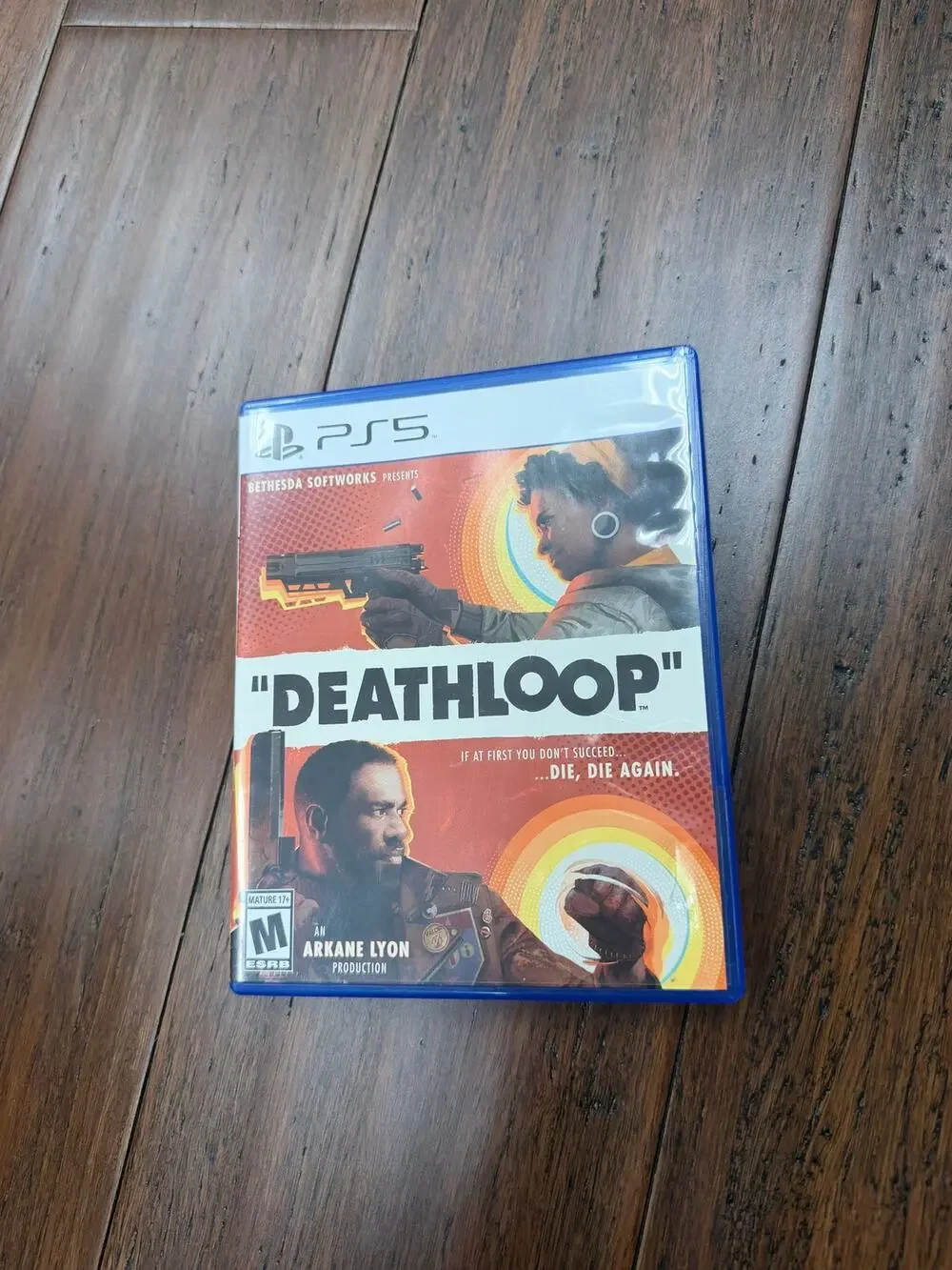 DEATHLOOP  for the PlayStation 5 (PS5) Disc & Case